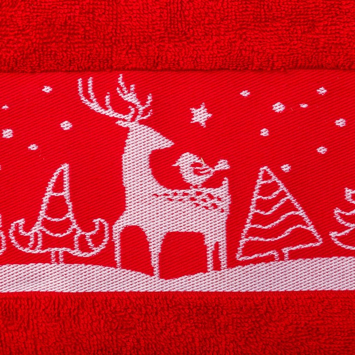 Подарочный набор "Новогодняя сказка" кружка 350 мл, полотенце 30х70 см