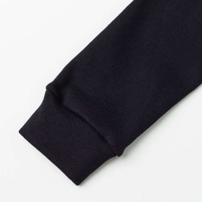 Комплект для девочки 1250 (термобелье), чёрный, рост 122-128