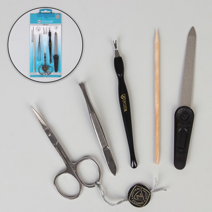 Набор маникюрный, 5 предметов