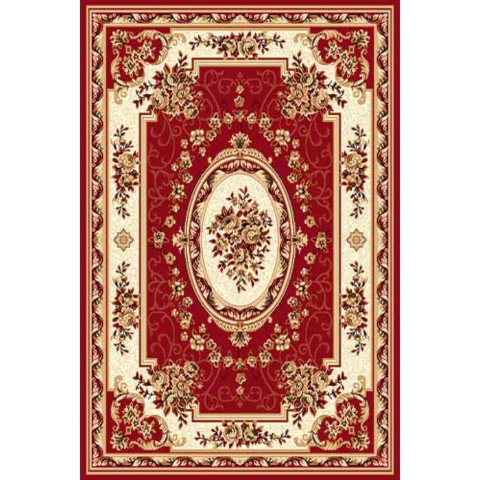 Ковёр БЦФ ПП LAGUNA 5444, 1 × 2 м, прямоугольный, RED