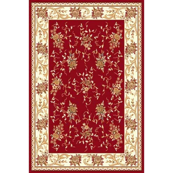 Ковёр БЦФ ПП LAGUNA 5455, 1,5 × 1,9 м, прямоугольный, RED