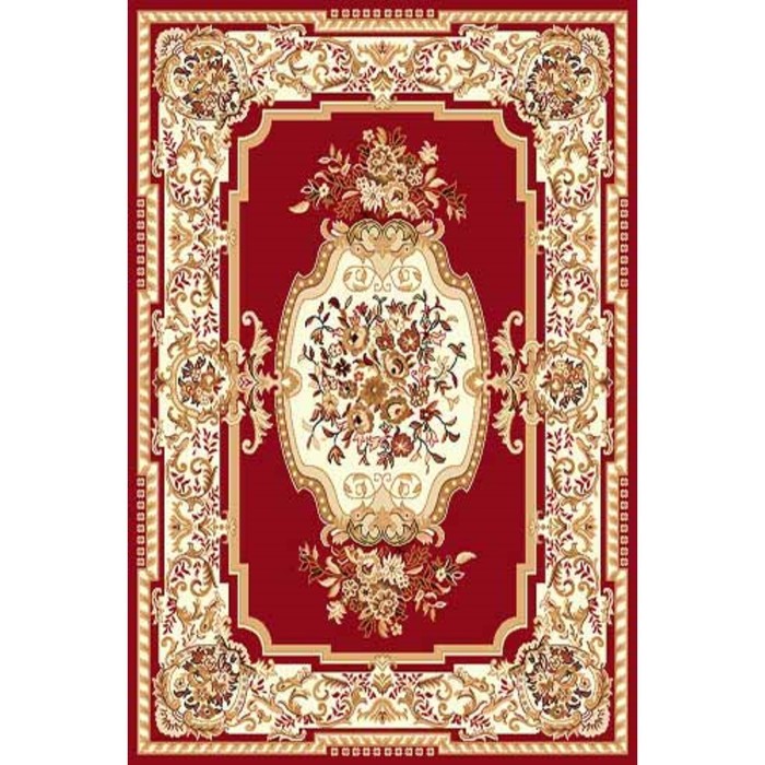 Ковёр БЦФ ПП LAGUNA 5602, 1,5 × 3 м, прямоугольный, RED