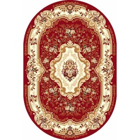 

Ковёр овальный Laguna d017, размер 150 x 190 см, цвет red