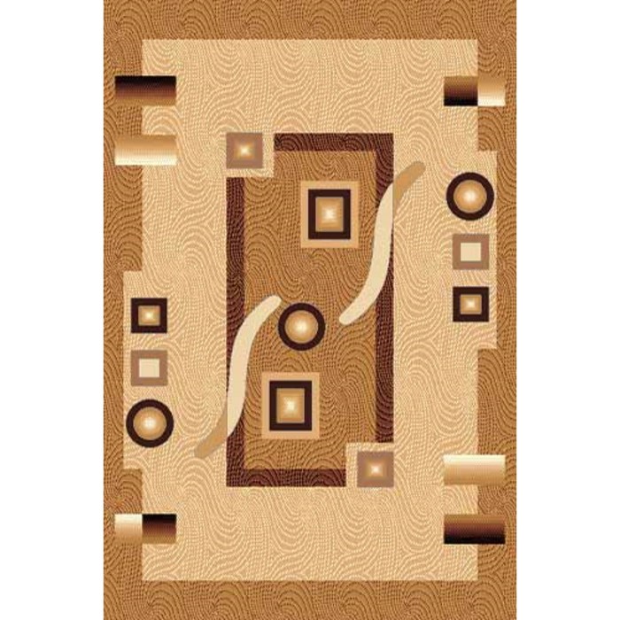 Ковёр БЦФ ПП LAGUNA d043, 3 × 5 м, прямоугольный, BEIGE