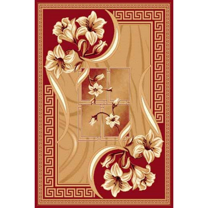 Ковёр БЦФ ПП LAGUNA d187, 3 × 4 м, прямоугольный, RED