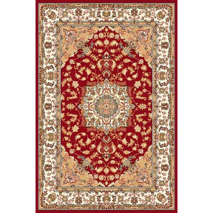 Ковёр БЦФ ПП LAGUNA d412, 1,5 × 1,9 м, прямоугольный, RED