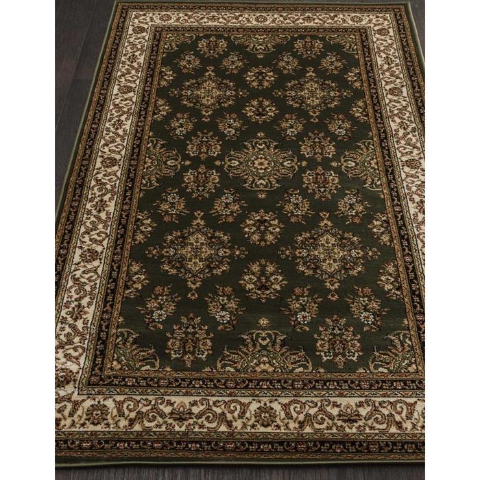 Ковёр Хит-Сет ПП OLYMPOS d064, 1,5 × 4 м, прямоугольный, GREEN