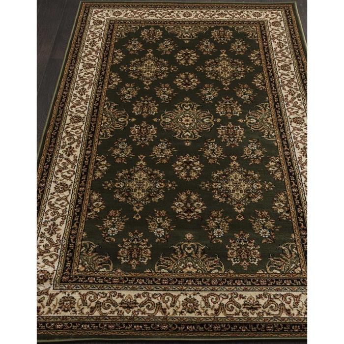 Ковёр Хит-Сет ПП OLYMPOS d064, 2 × 4 м, прямоугольный, GREEN