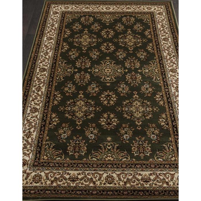 Ковёр Хит-Сет ПП OLYMPOS d064, 3 × 4 м, прямоугольный, GREEN