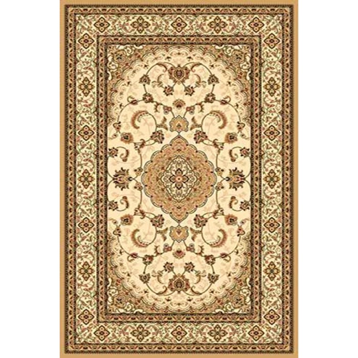 Ковёр Хит-Сет ПП OLYMPOS d389, 1,5 × 3 м, прямоугольный, BEIGE