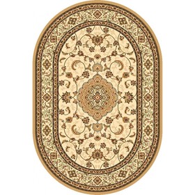 

Овальный ковёр Olympos d389, 300 х 500 см, цвет beige