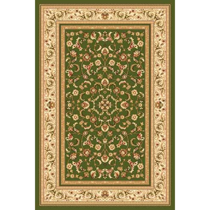 Ковёр Хит-Сет ПП OLYMPOS d392, 2 × 3 м, прямоугольный, GREEN