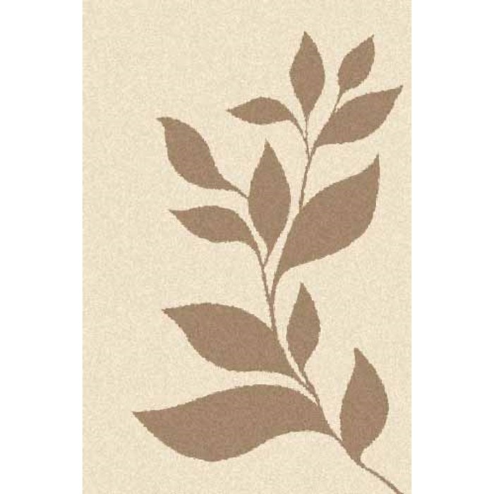 Ковёр Фризе ПП PLATINUM t647, 1 × 2 м, прямоугольный, CREAM-DARK BEIGE