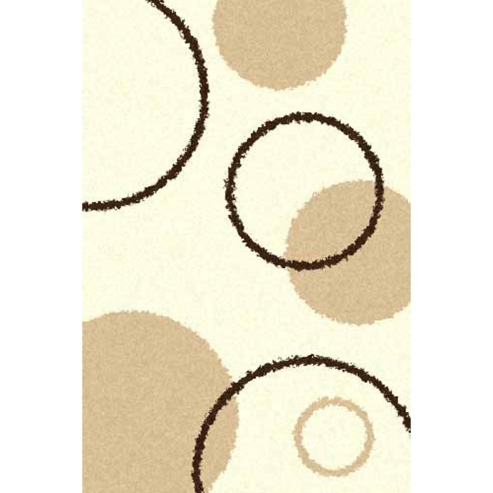 Ковёр SHAGGY ULTRA s610, 1,5 × 4 м, прямоугольный, CREAM