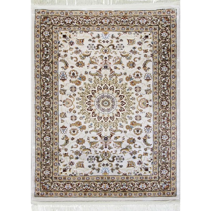 Ковёр Хит-Сет ПП SHAHREZA d210, 2 × 2,85 м, прямоугольный CREAM-BROWN 2