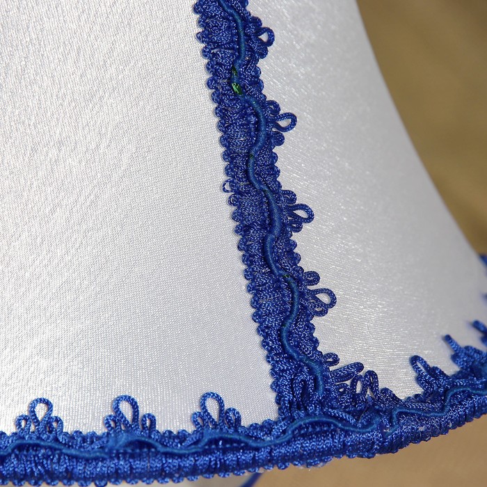 Светильник настольный, гжель, фарфор