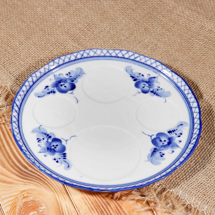 Набор для специй "Василёк", гжель, фарфор, 2с