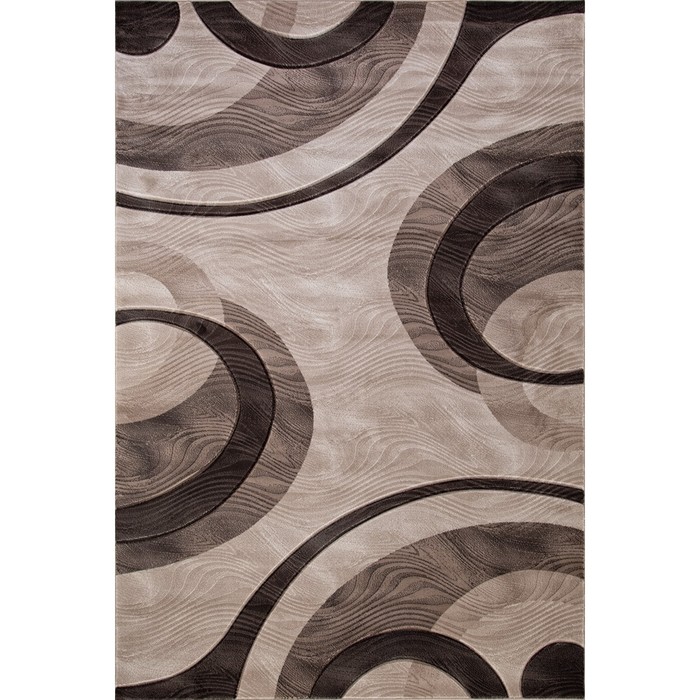 Ковёр Карвинг Хит-сет MEGA CARVING 4783, 1 × 3 м, прямоугольный, BEIGE