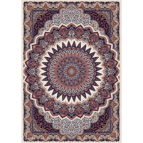 

Прямоугольный ковёр Shahreza d417, 200 х 285 см, цвет cream-navy