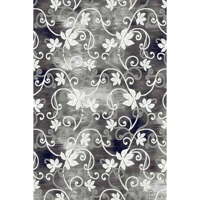 Ковёр БЦФ ПП SILVER d218, 2 × 3 м, прямоугольный, GRAY