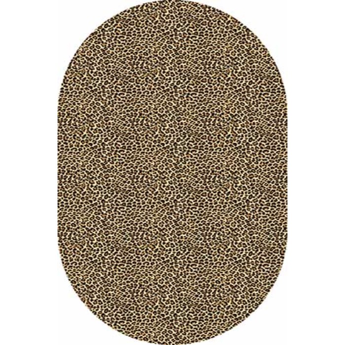 Ковёр Хит-Сет ПП VALENCIA d112, 1,5 × 2,3 м, овал, BEIGE