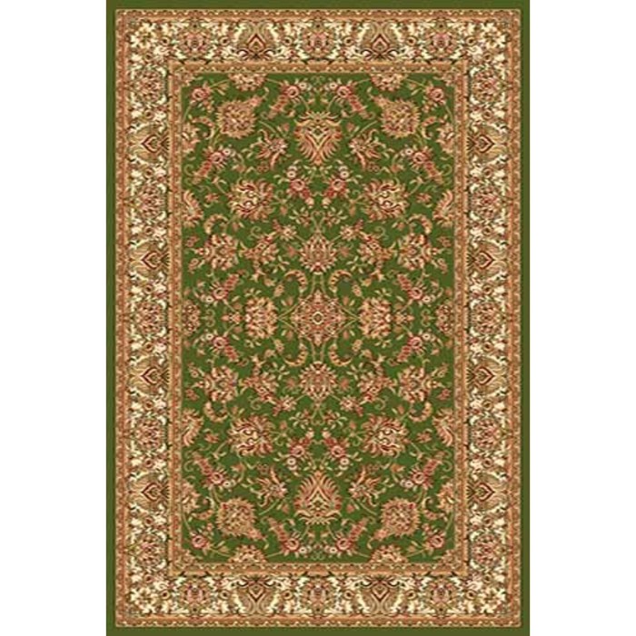 Ковёр Хит-Сет ПП VALENCIA d401, 2 × 3 м, прямоугольный, GREEN