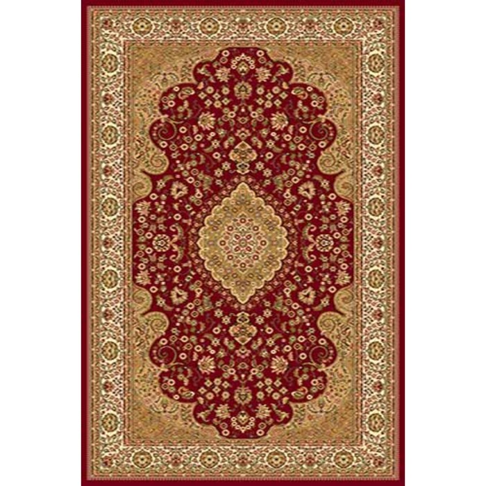 Ковёр Хит-Сет ПП VALENCIA d403, 2 × 3 м, прямоугольный, RED