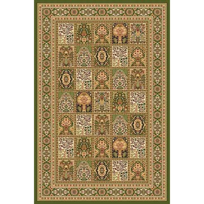 Ковёр Хит-Сет ПП VALENCIA d405, 2 × 3 м, прямоугольный, GREEN