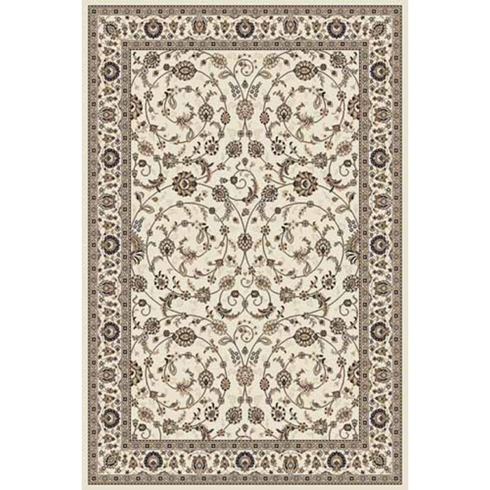 Ковёр Хит-Сет ПП VALENCIA DELUXE d251, 3 × 5,5 м, прямоугольный, CREAM-BROWN