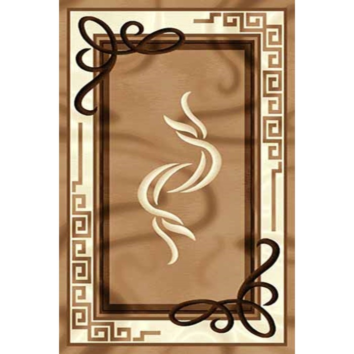 Ковёр Карвинг Фризе VISION DELUXE d055, 1,5 × 3 м, прямоугольный, BEIGE