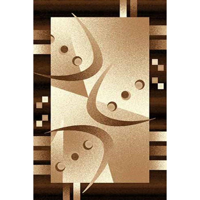 Ковёр Карвинг Фризе VISION DELUXE d089, 1 × 3 м, прямоугольный, BEIGE