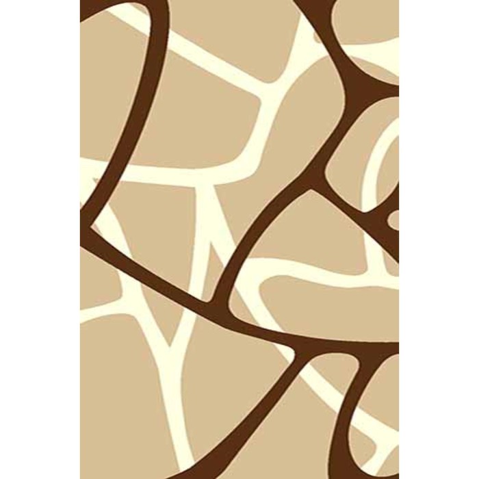 Ковёр Карвинг Фризе VISION DELUXE v808, 1 × 2 м, прямоугольный, BEIGE