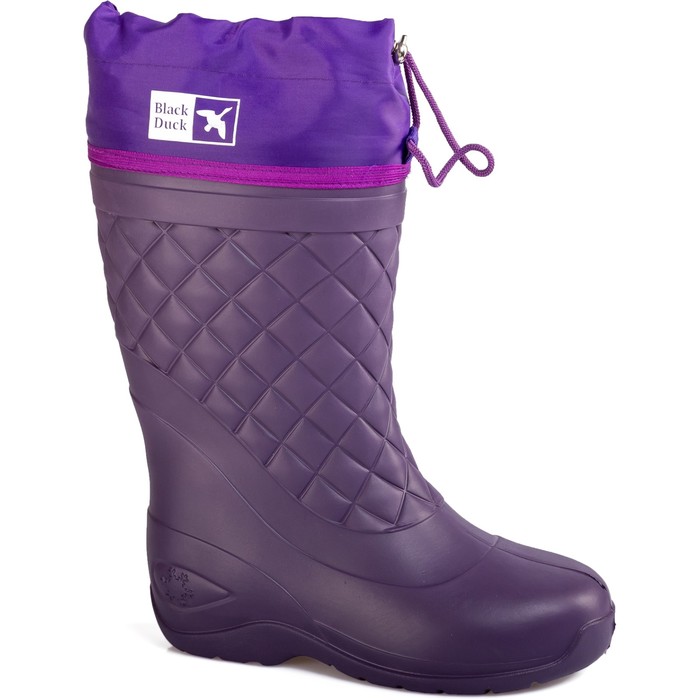 Сапоги женские «Панда» из ЭВА с утеплителем, размер 39-40, цвет фиолетовый