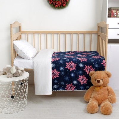 Плед Экономь и Я «Снегопад», 75 × 100 см