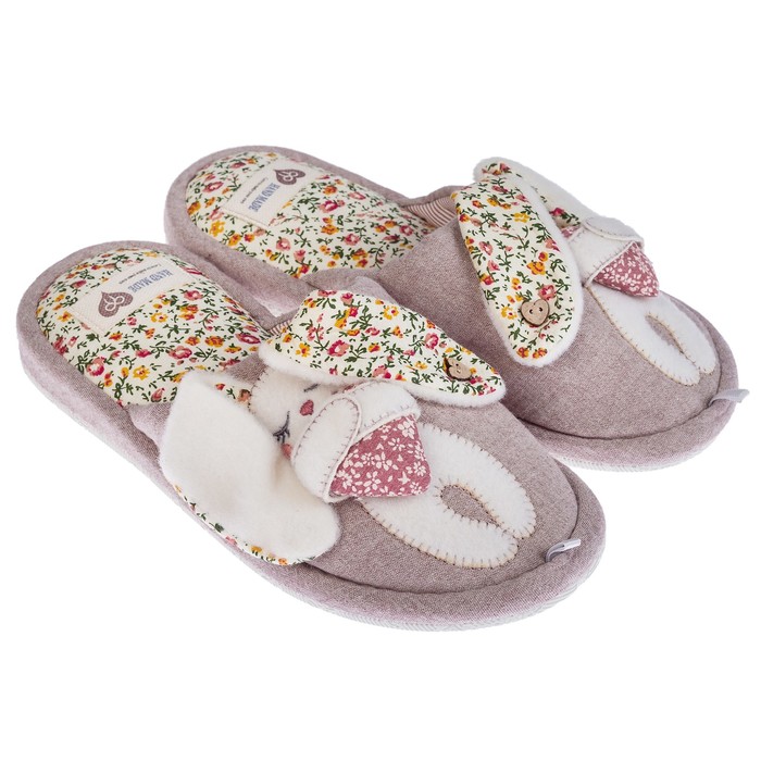 Тапочки женские арт. 2899 W-LMC-S (бежевый) (р. 41)