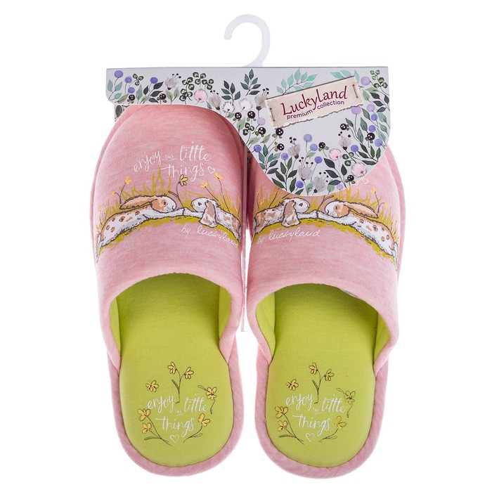 Тапочки женские арт. 3031 W-LMC-W (розовый) (р. 38)