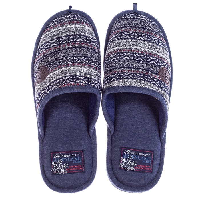 Тапочки мужские арт. 2020 M-LMC-W (синий) (р. 42)