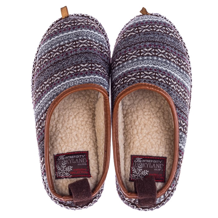 Тапочки мужские арт. 2557 M-FC-EVA (коричневый) (р. 44)