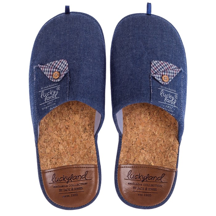 Тапочки мужские арт. 3093 M-ASC-W (синий) (р. 46)