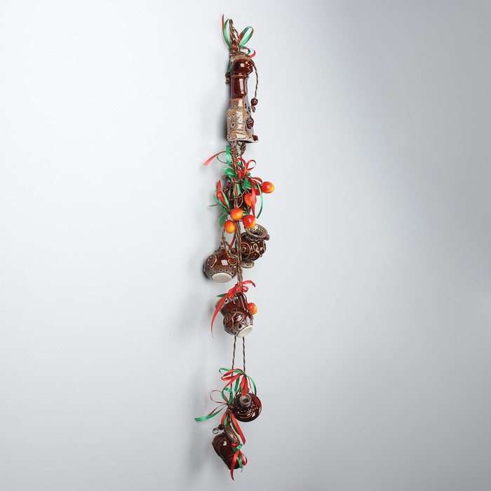 Оберег "Лепка" коричневый, пена