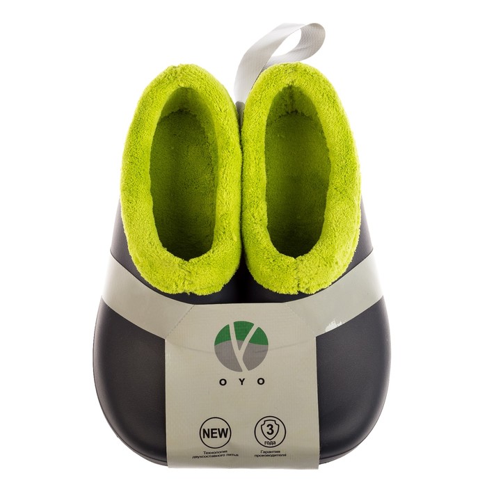 Галоши утепленные мужские OYO, ЭВА, цвет графит, размер 40