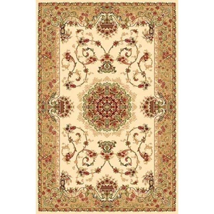 Ковёр Heat-Set IZMIR d037, 2 × 3 м, прямоугольный, CREAM