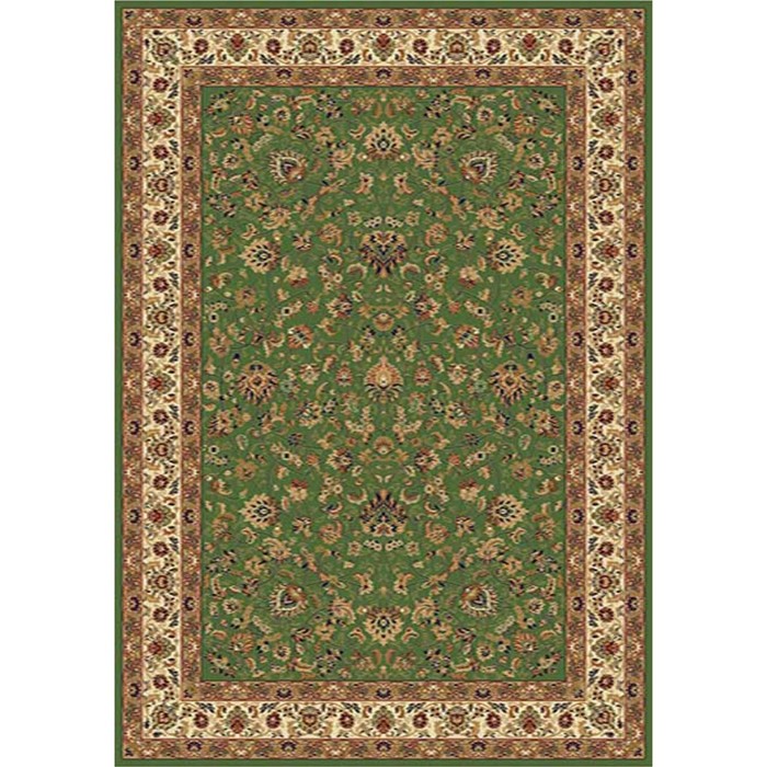 Ковер Heat-set BUHARA 5471, 1 × 3 м, прямоугольный, GREEN