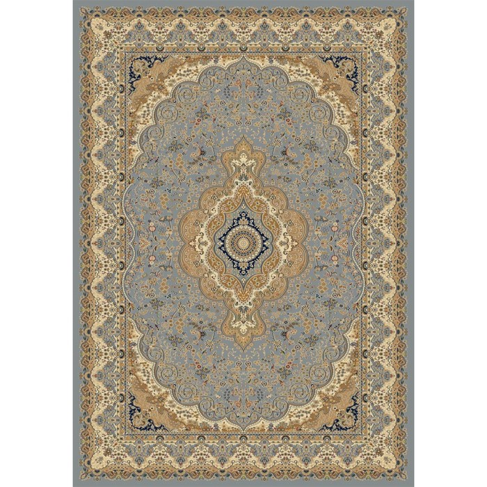 Ковер Heat-set BUHARA d419, 2 × 2,85 м, прямоугольный, BLUE