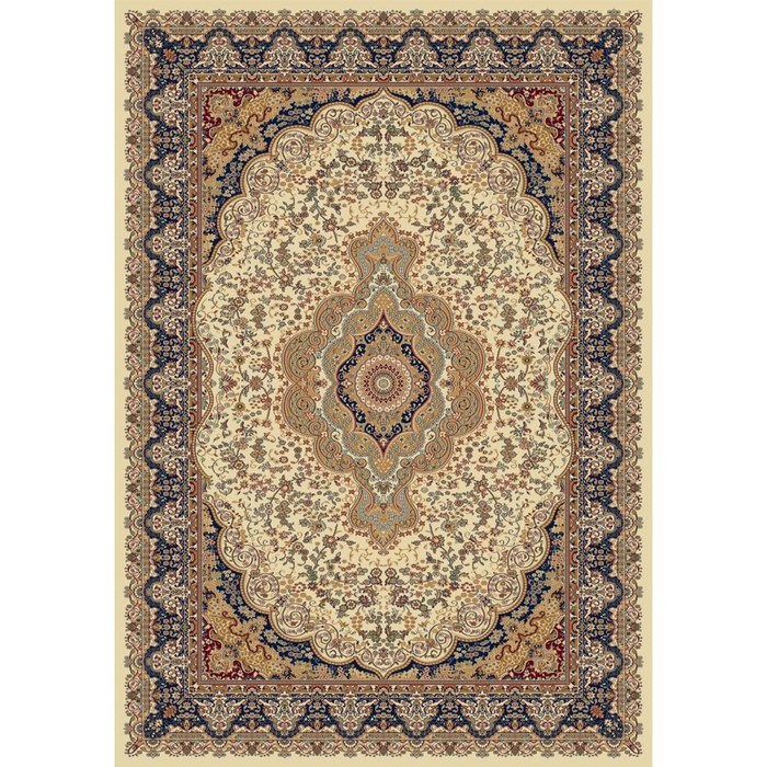 Ковер Heat-set BUHARA d419, 2 × 2,85 м, прямоугольный, CREAM