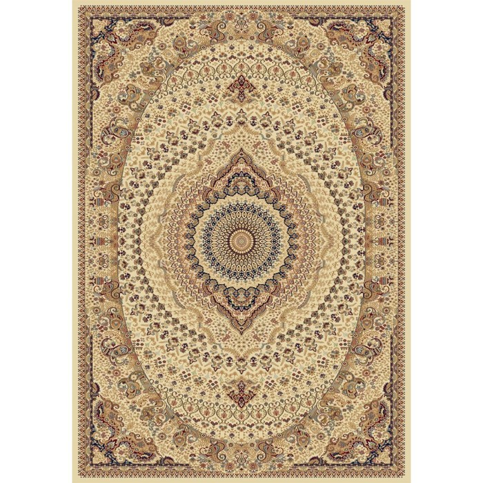 Ковер Heat-set BUHARA d426, 2,4 × 3,3 м, прямоугольный, CREAM