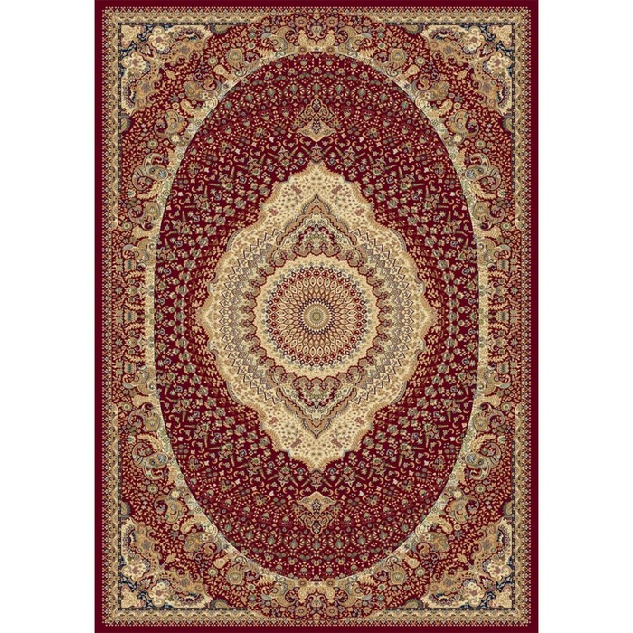 Ковер Heat-set BUHARA d426, 2 × 2,85 м, прямоугольный, RED