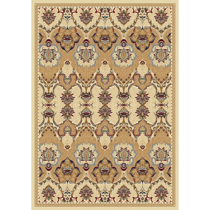 Ковер Heat-set BUHARA d435, 1,6 × 3 м, прямоугольный, CREAM