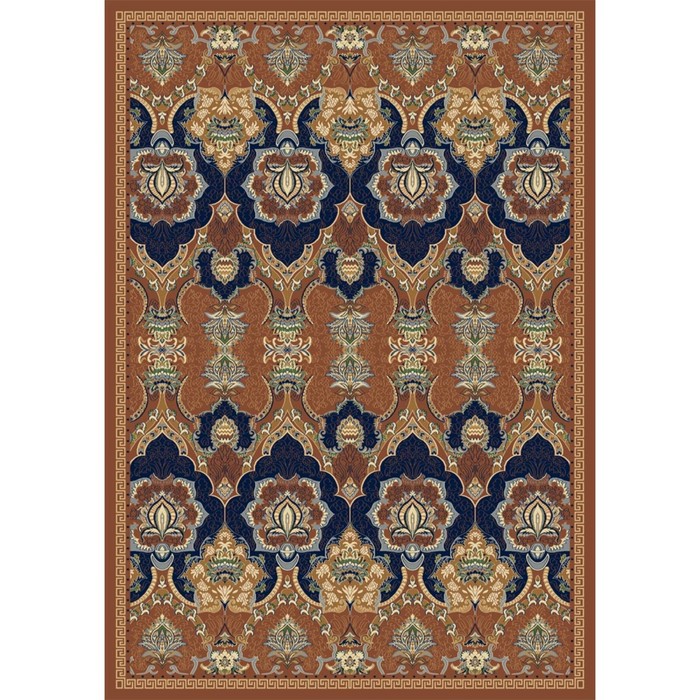 Ковер Heat-set BUHARA d435, 2,4 × 3,3 м, прямоугольный, DARK PINK