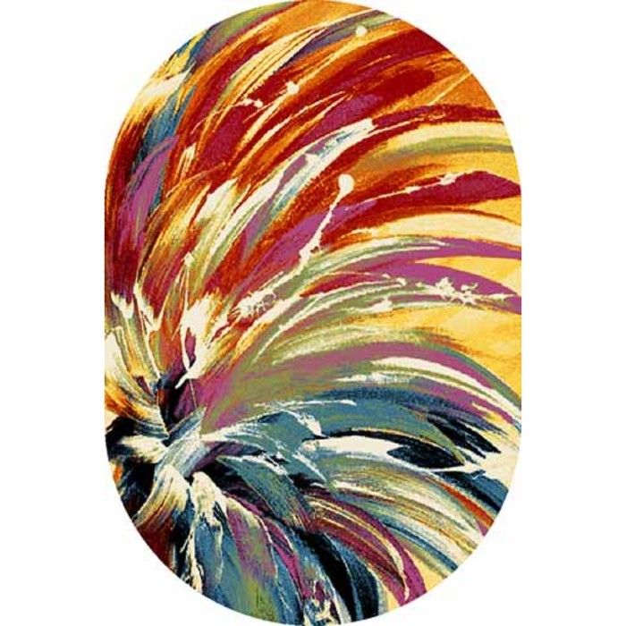 Ковер Fraise CRYSTAL 2950, 2 × 3 м, овал, MULTICOLOR